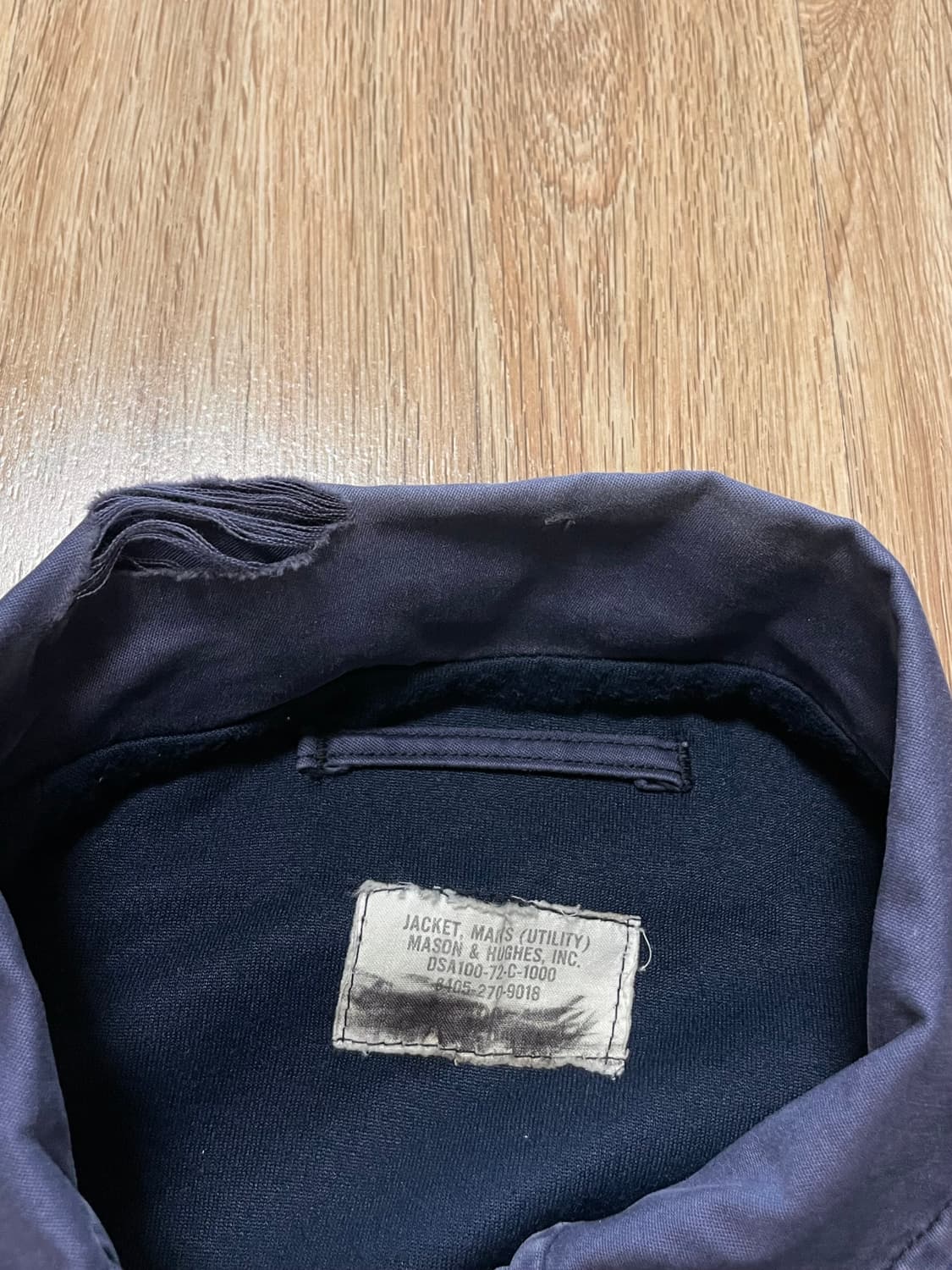 국내 유일 70s 미해군 US NAVY og N4 유틸리티 덱자켓 상품이미지2