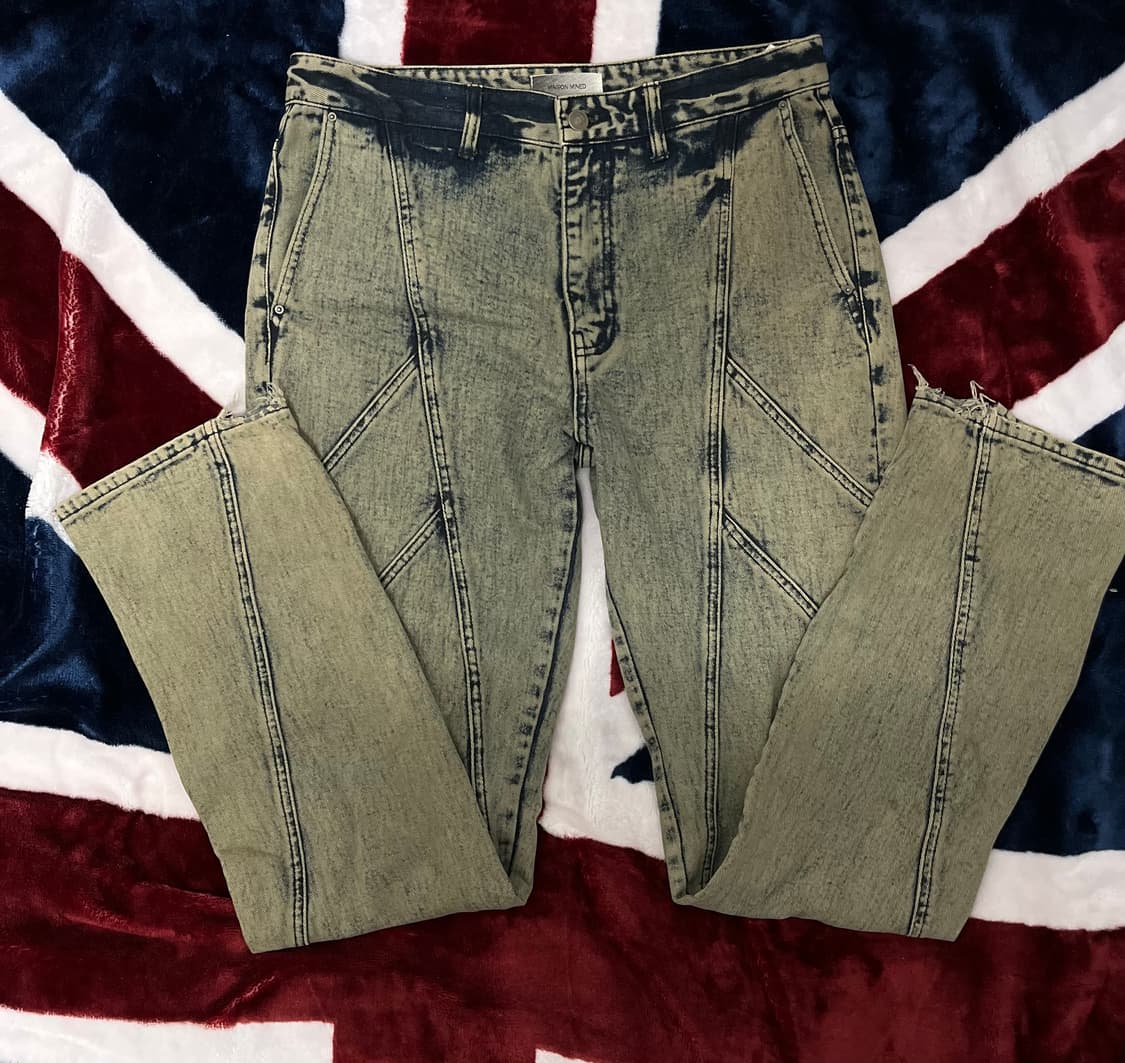 메종미네드 워싱 데님 팬츠 50 (34호리) 상품이미지1