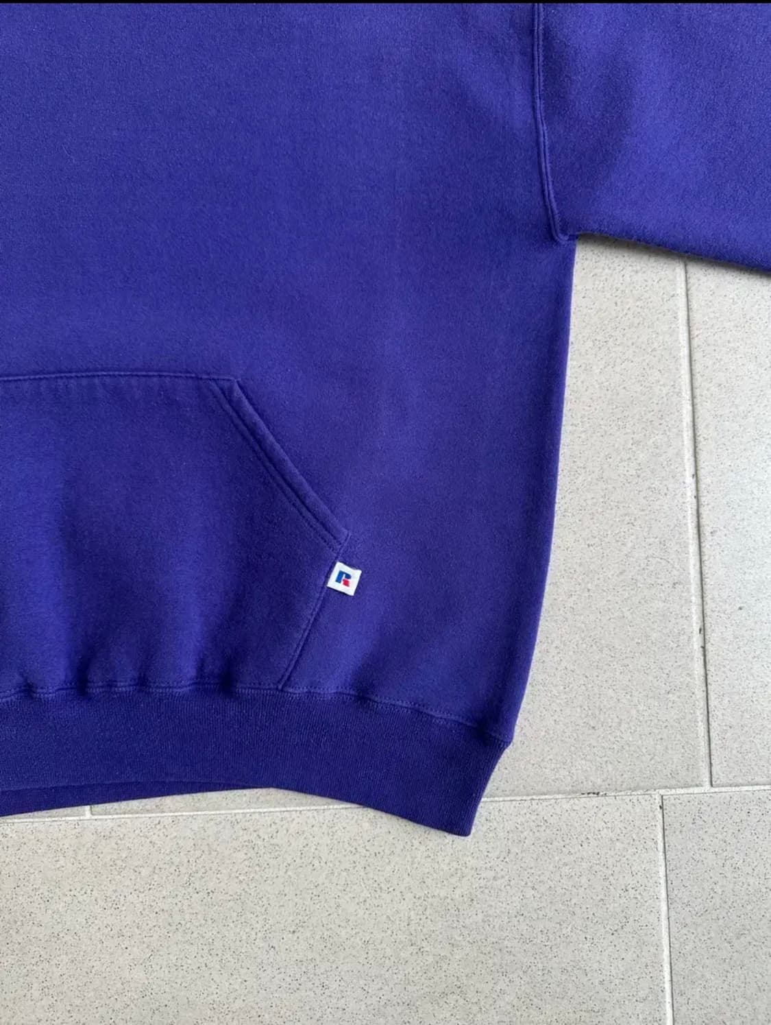 90s 빈티지 러셀 후드 퍼플 XL USA 상품이미지3