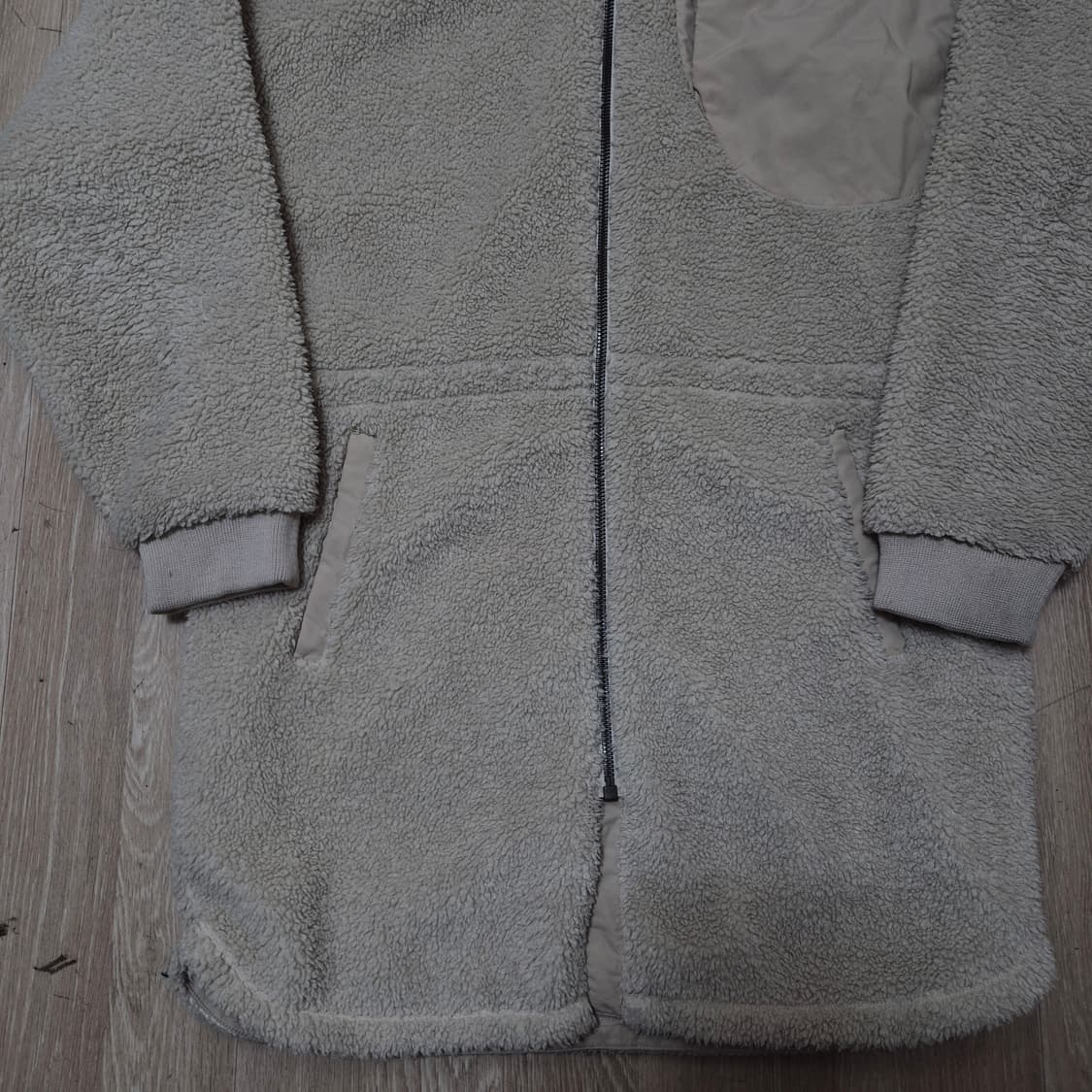 노스페이스 키즈 롱 뽀글이 후리스 플리스 자켓 (160) 상품이미지3