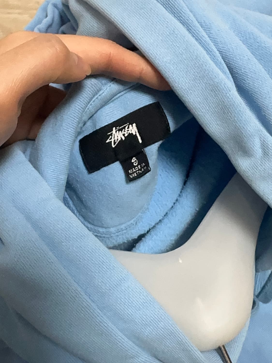 빈티지 하늘색 스투시 s 상품이미지7