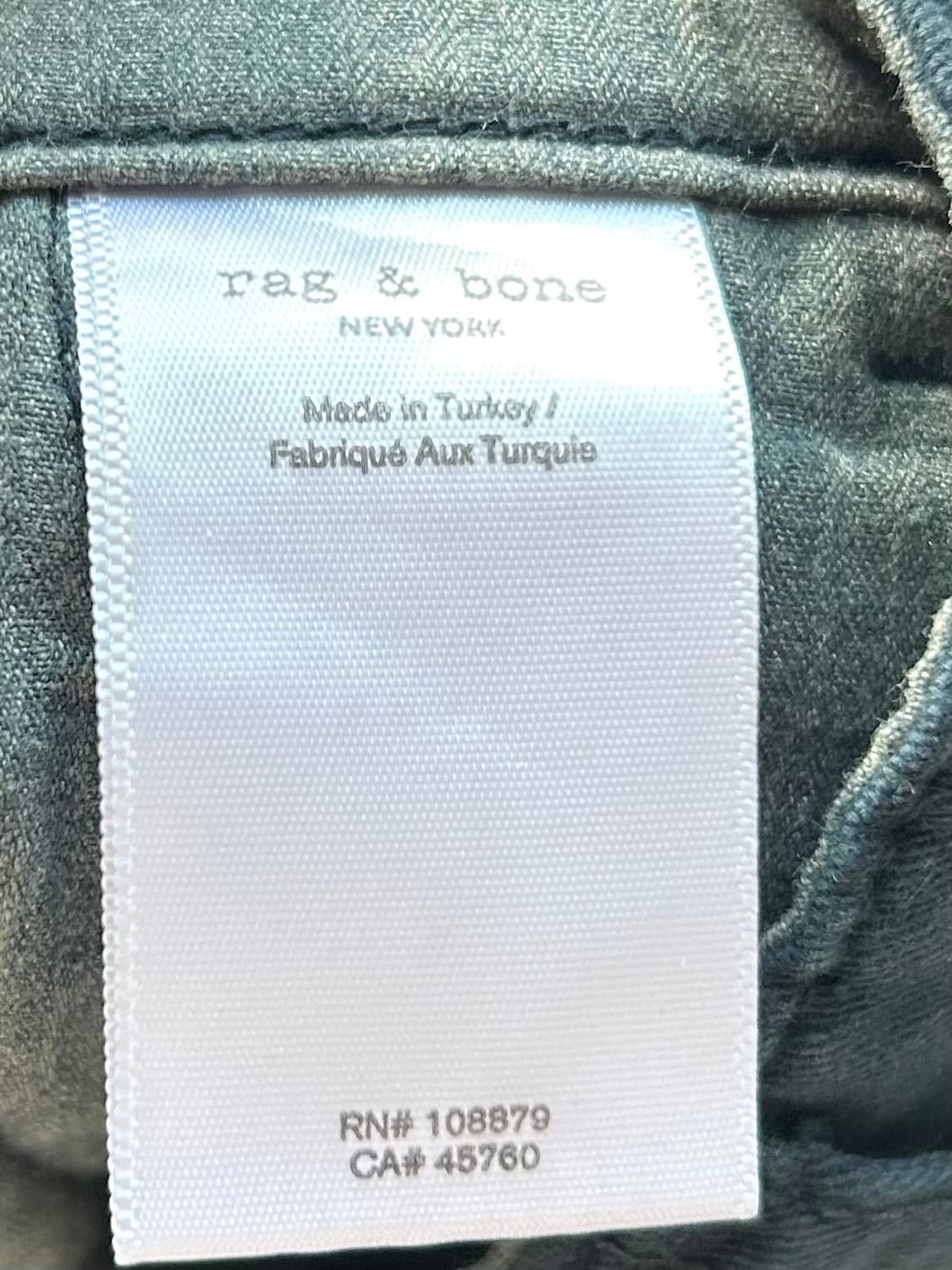 랙앤본 rag&bone 남성 치노 반바지 네이비 33 상품이미지5