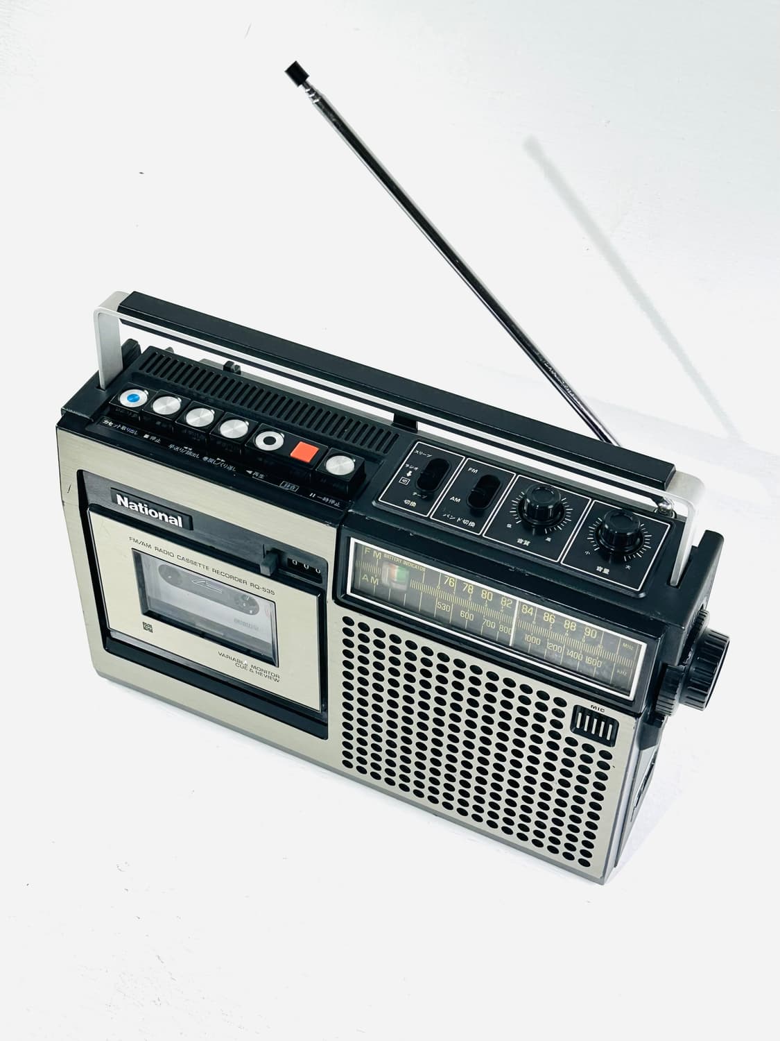 일본 빈티지 내셔널 RQ-535 라디오 카세트 레코더 상품이미지3