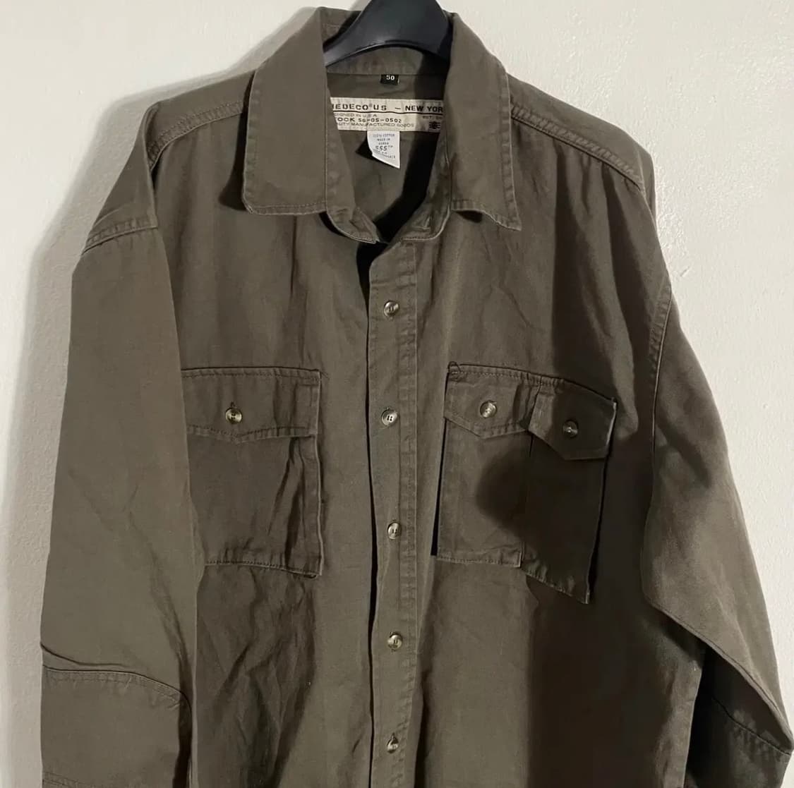 MEDECO US 야상 셔츠 카키(2XL) 상품이미지2