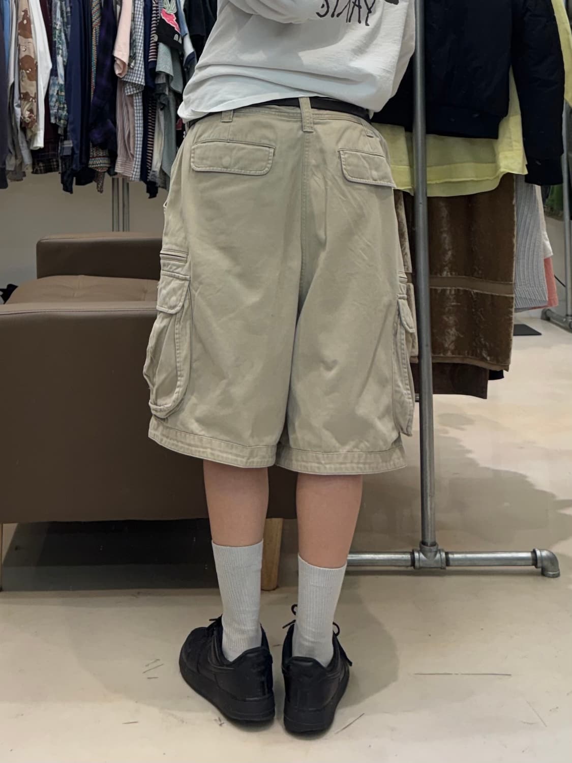 타미힐피거 카고 반바지 베이지 상품이미지7