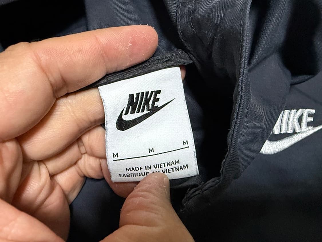 나이키 NSW 후디드 아노락 블랙 자켓 남성용 95사이즈 상품이미지5