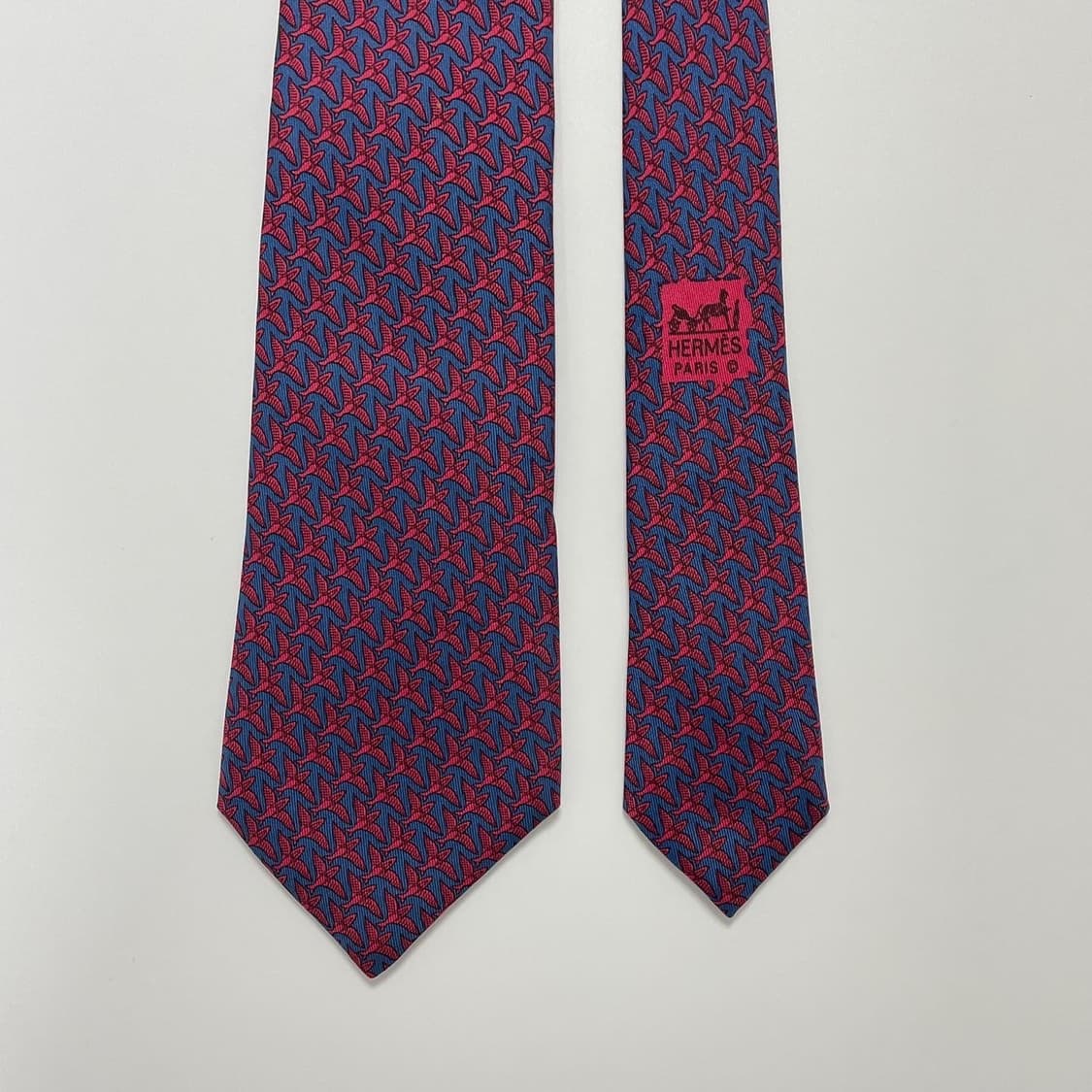 정품 명품 에르메스 넥타이 (케이스포함) 상품이미지3