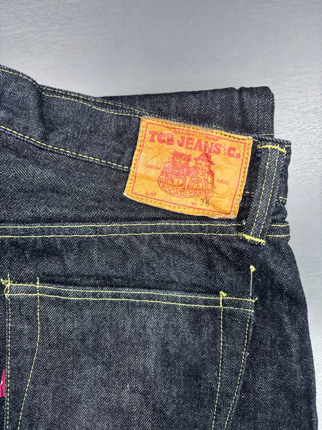 TCB S40's Jeans one wash 셀비지 데님 상품이미지9