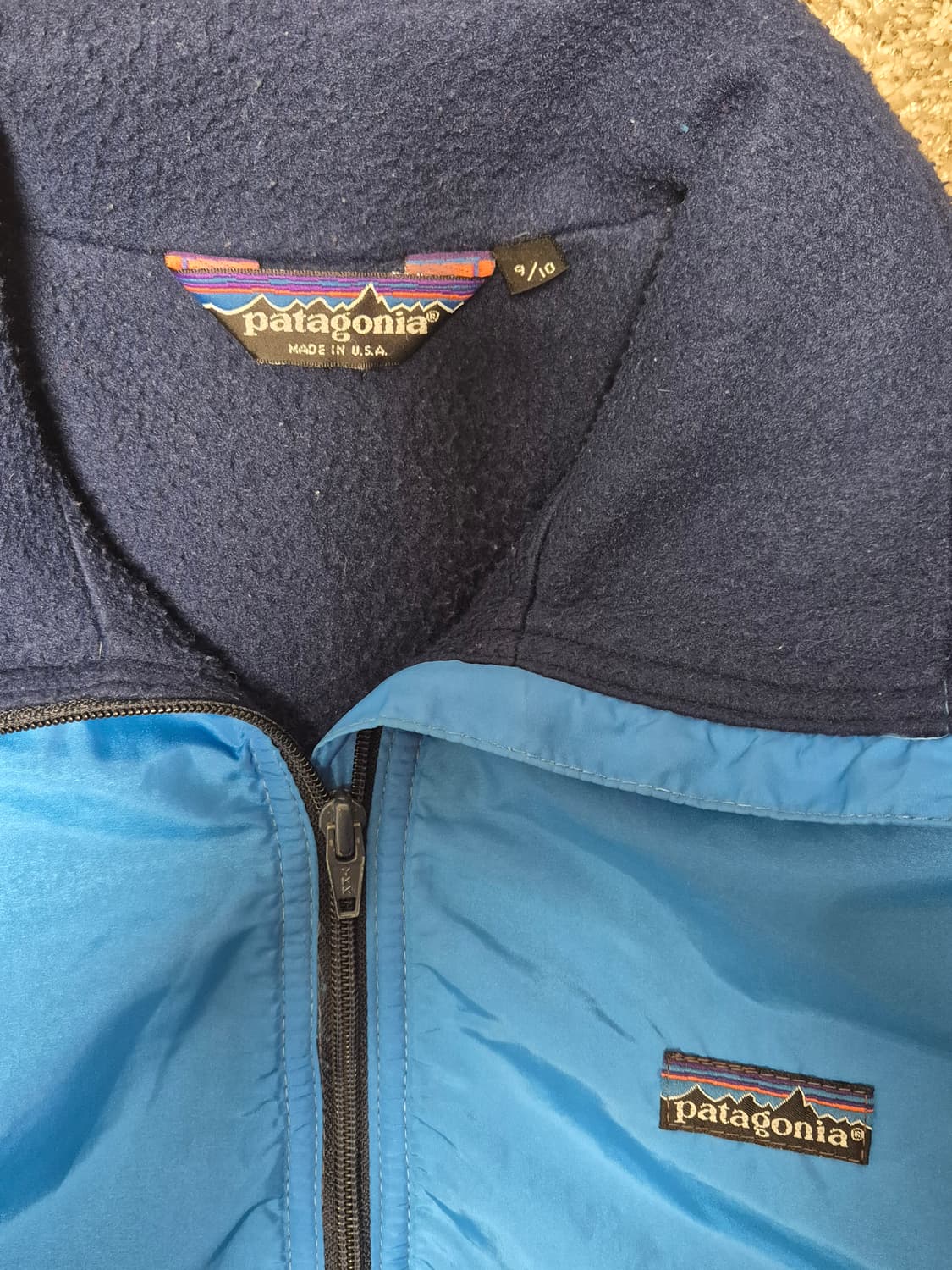 80s 파타고니아 쉘드 신칠라 봄버 자켓(웜업 자켓) 상품이미지2