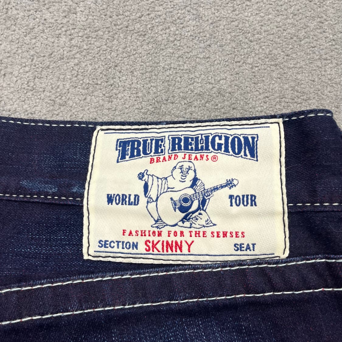 31 트루릴리전 스키니 워싱 데님 상품이미지8