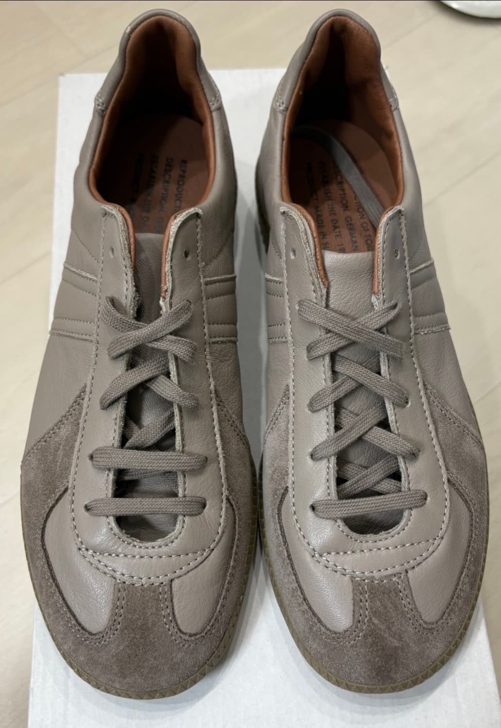 새상품 리프로덕션 오브 파운드 독일군 베이지 카키 37 상품이미지2