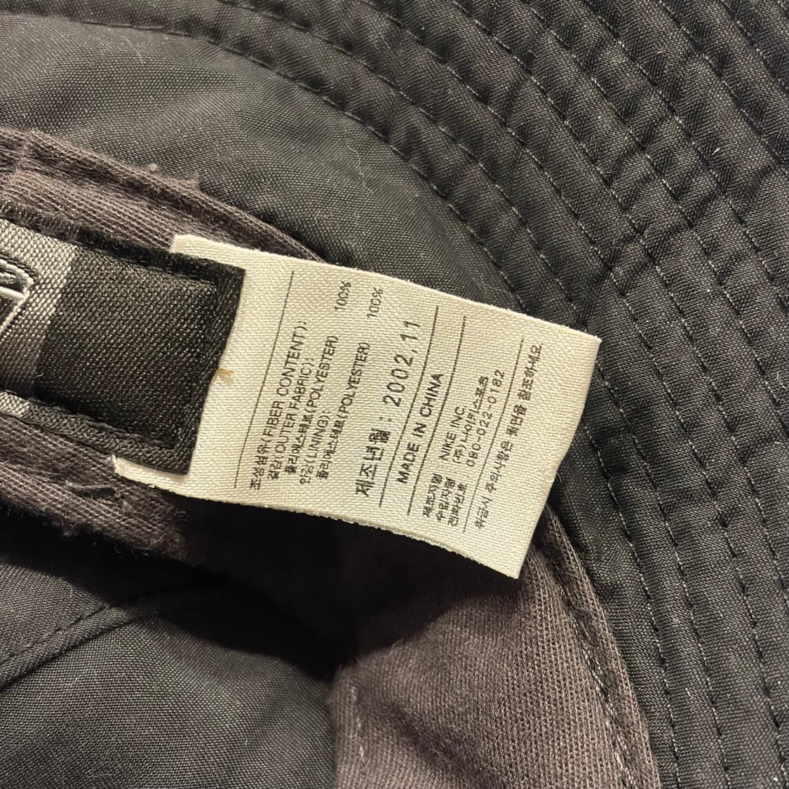 02s 나이키 블랙 골프 버킷햇 상품이미지4