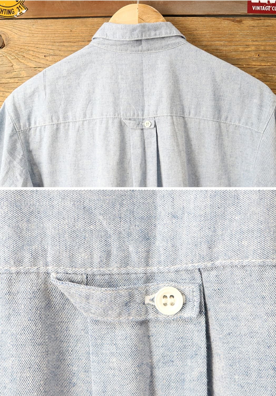 일본판 80s levis 리바이스 코튼100% 빈티지 셔츠 1986년 산 상품이미지6