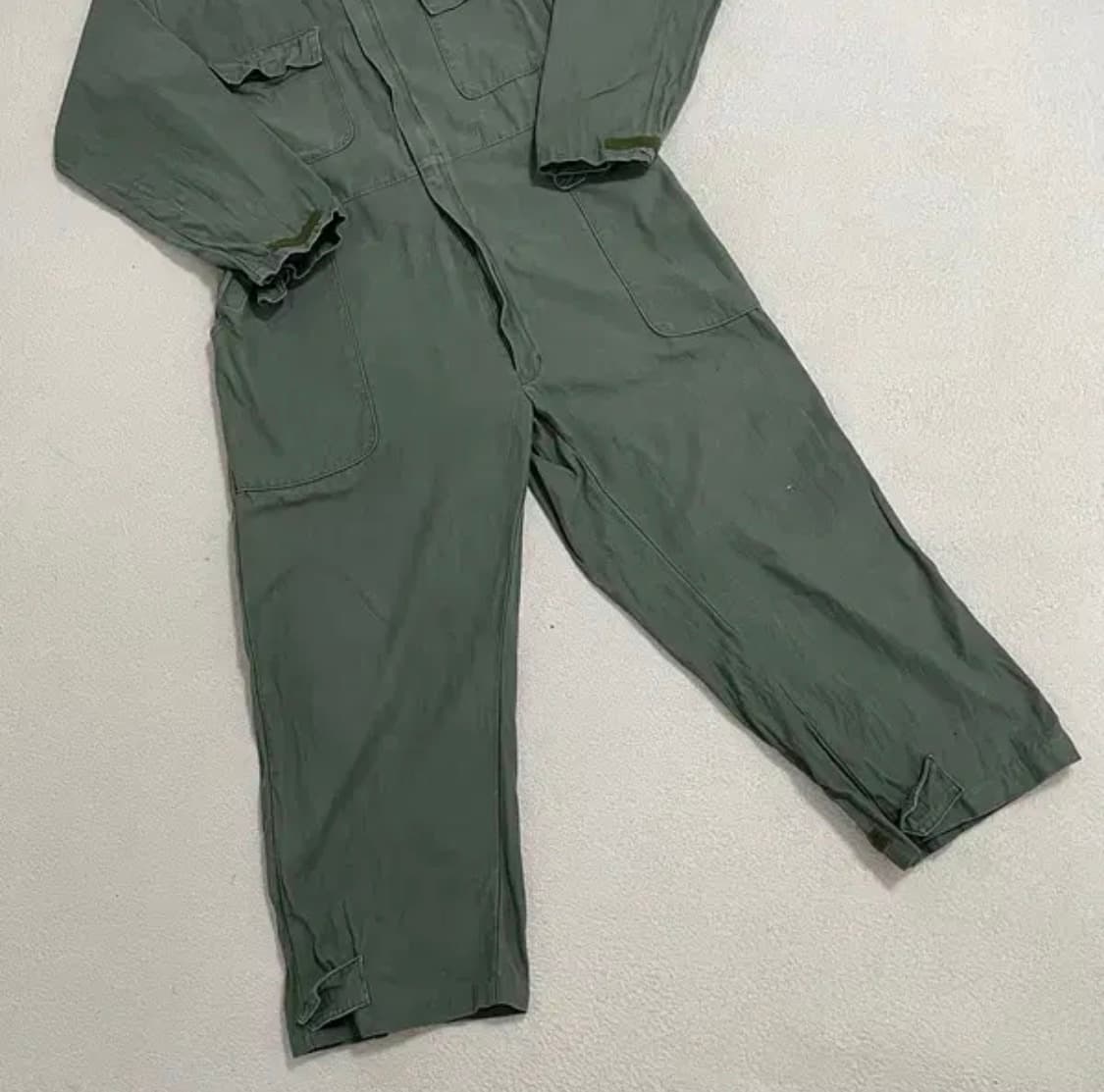 (L) 오리지널 미군 공군 커버올 정비복 점프 슈트 상품이미지2