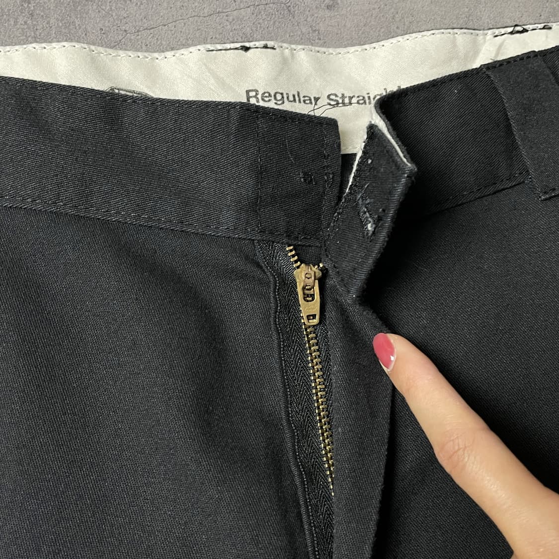 DICKIES 디키즈 빈티지 블랙 카고 워크팬츠 A01055 상품이미지3