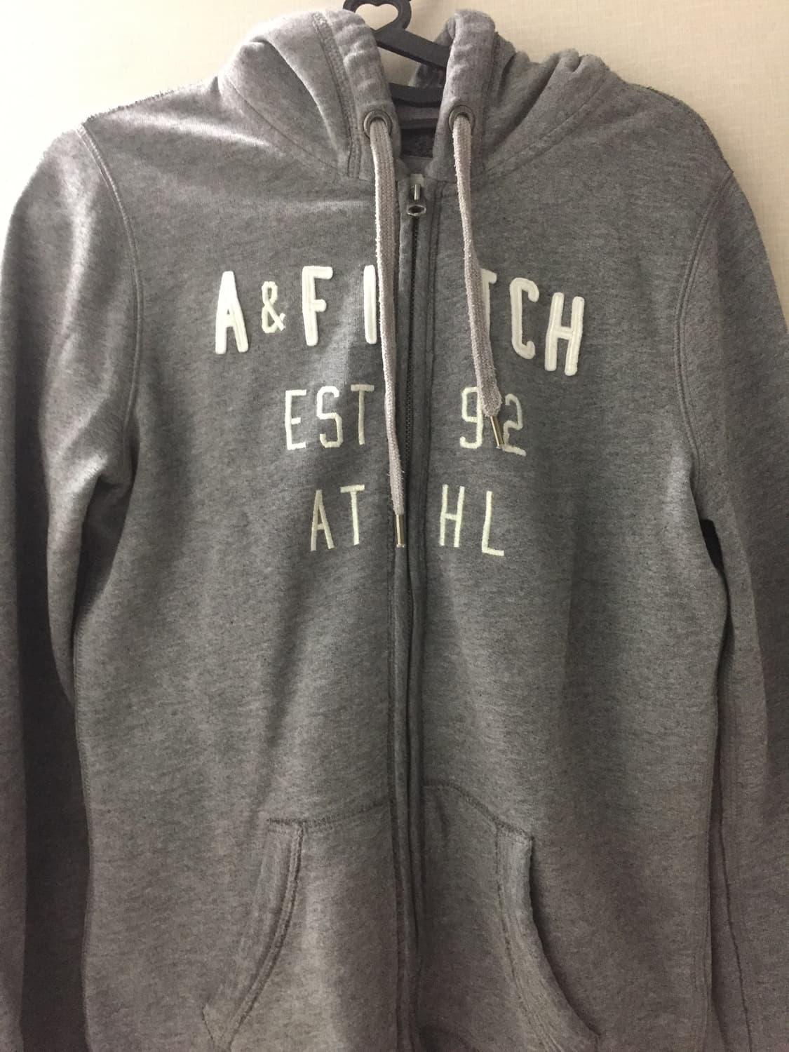 아베크롬비 자수로고 후드집업 상품이미지1