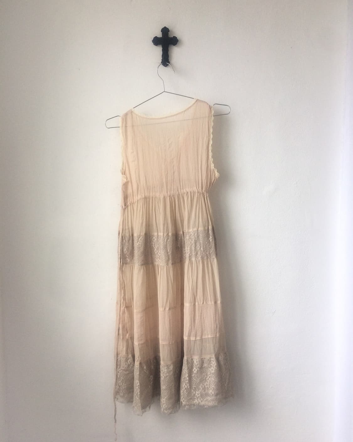 Lace layers point sleeveless onepiece 상품이미지4