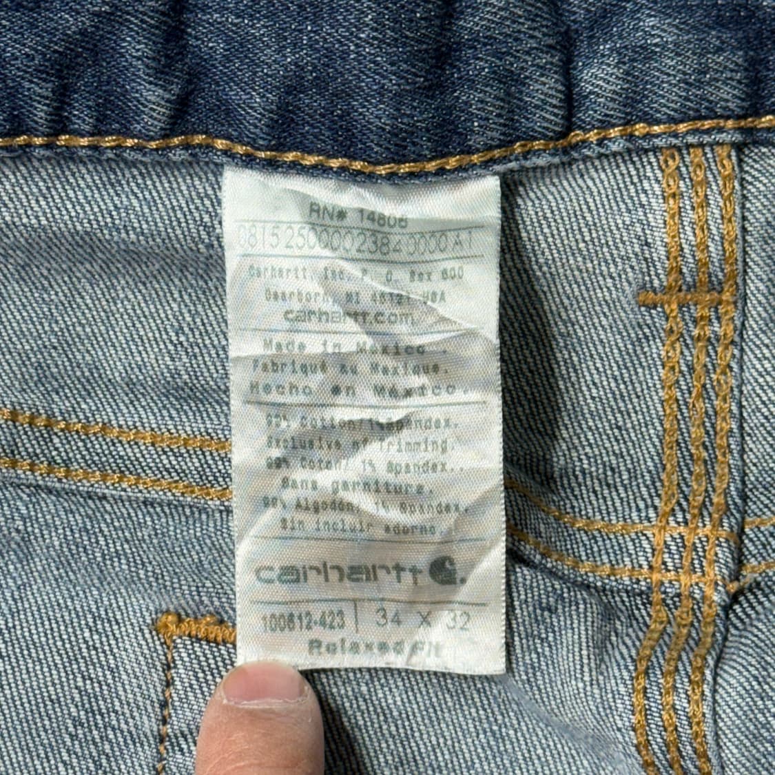 칼하트 워크팬츠 (old-8419) 상품이미지6