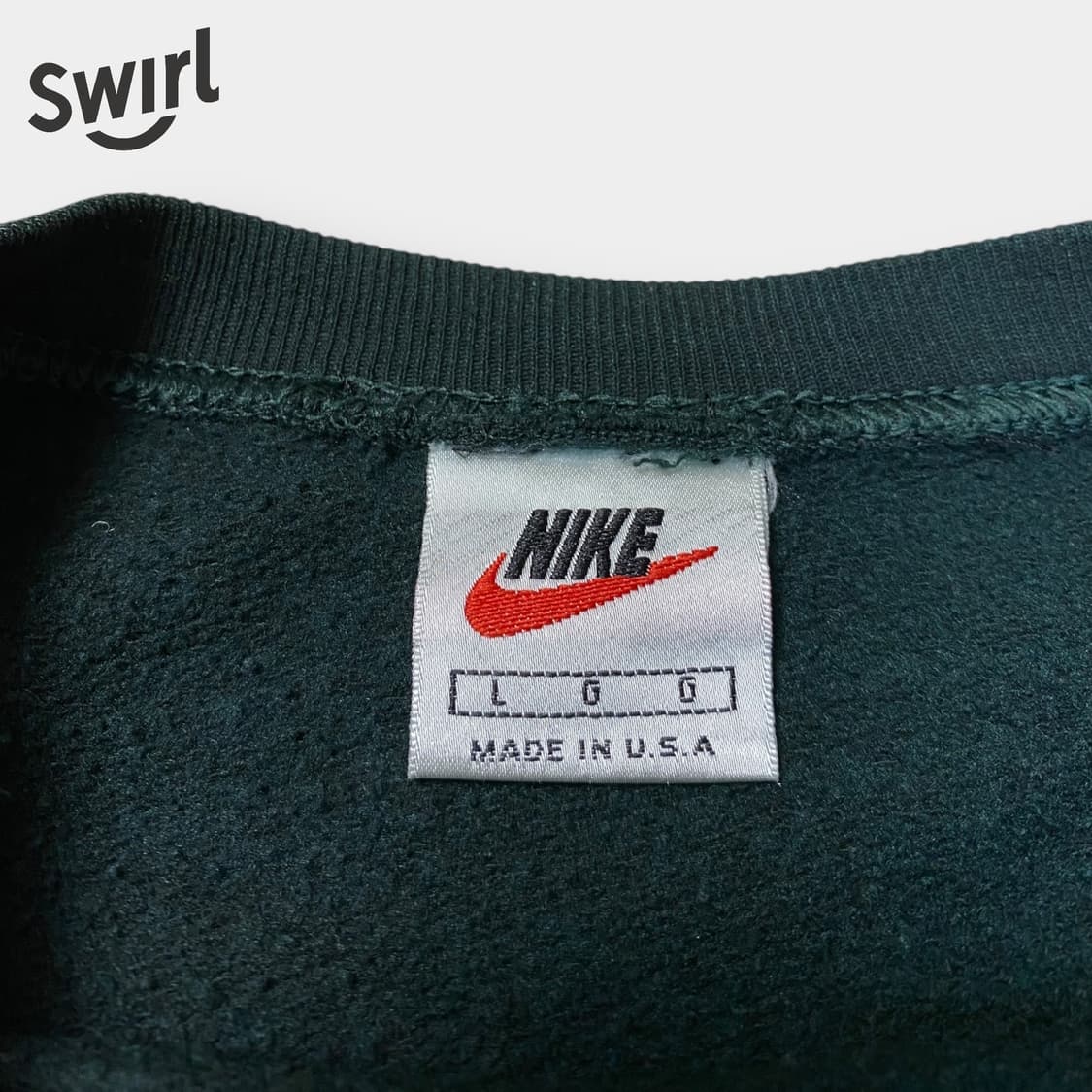 🌊90s USA nike 3D Logo sweatshirts 상품이미지7