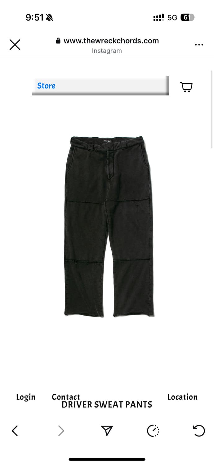 뤡코즈 드라이버스웻팬츠 2사이즈 상품이미지1