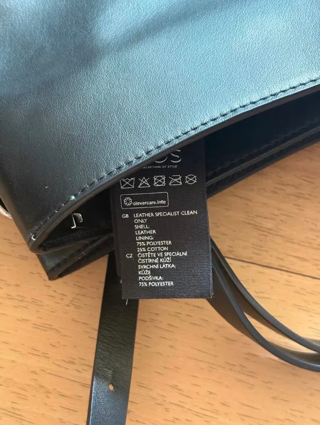 COS 레더 숄더백 상품이미지2