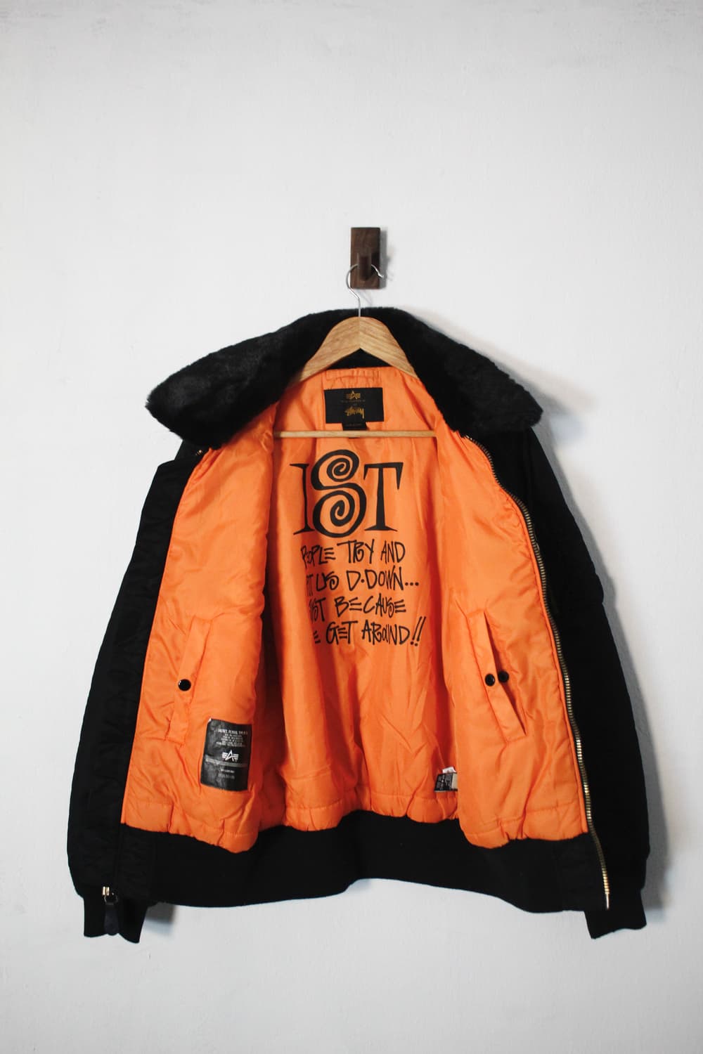 스투시X알파  Stussy X Alphaindustries B-15 상품이미지7