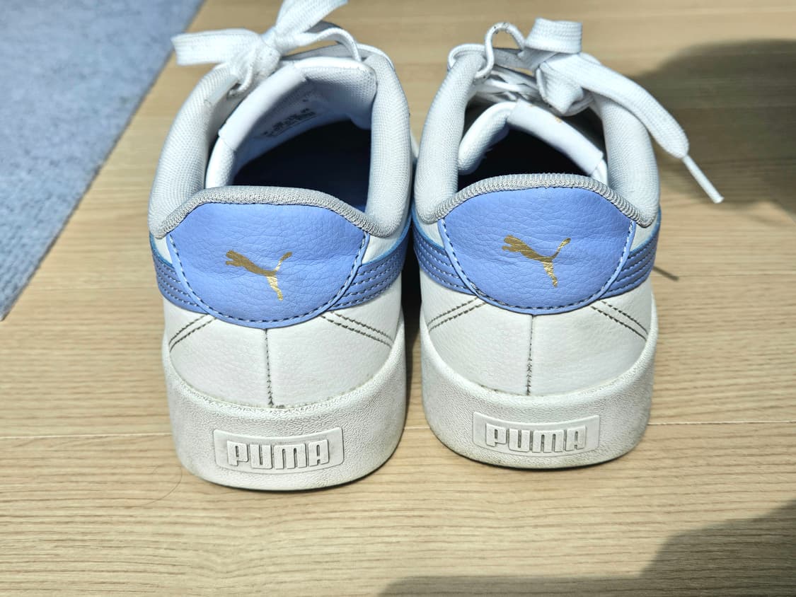 푸마 스카이 클린 - 화이트:라벤더:골드 / 380147-13 240mm 상품이미지3