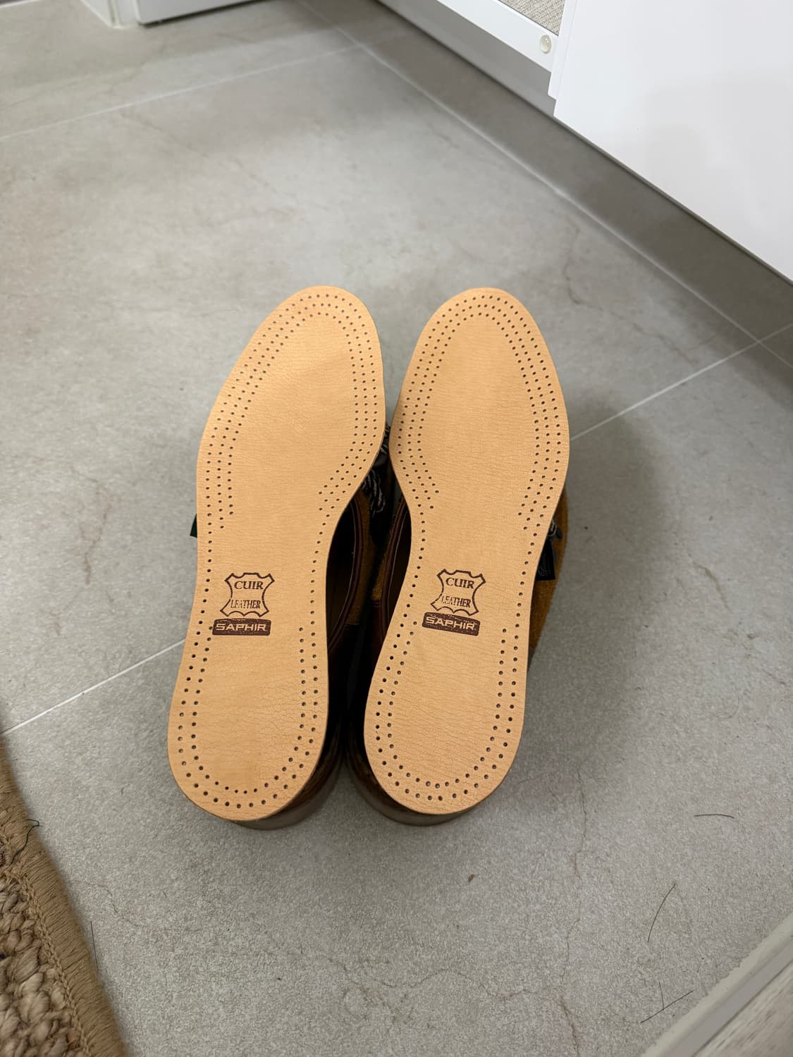 파라부트 미카엘 eu 41.5 엔지니어드 가먼츠 콜라보 위스키 색상 팝니 상품이미지7