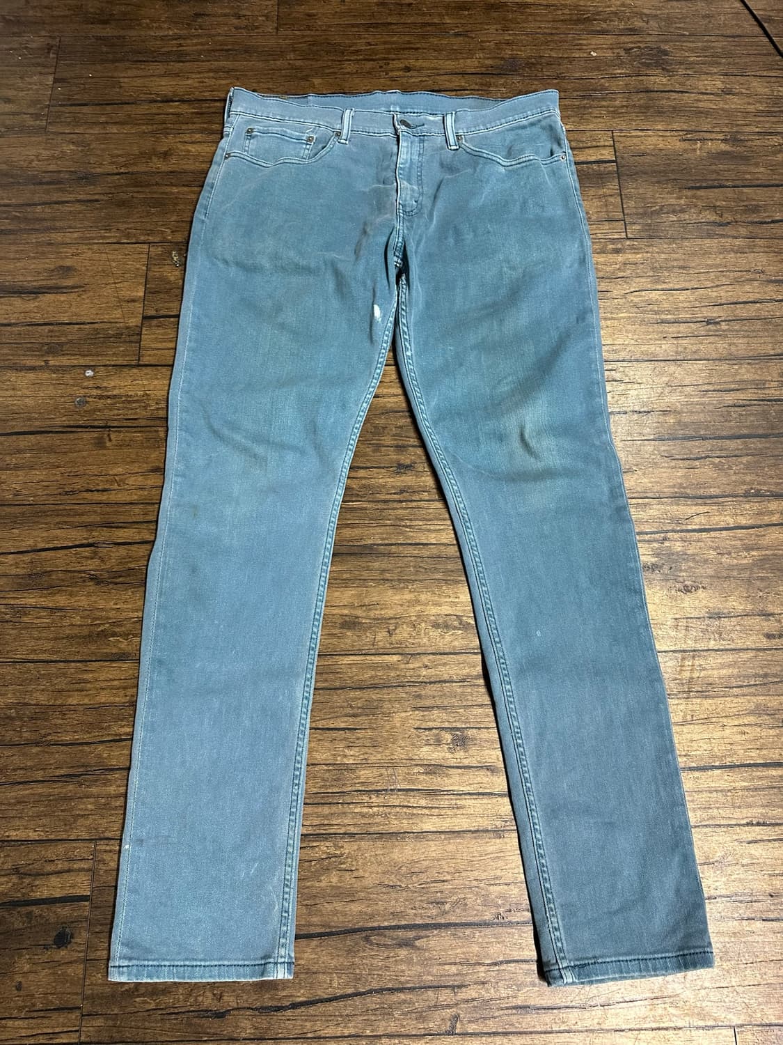 리바이스(Levis) 514 민트 라이트워시 데님 팬츠 W34 L34 상품이미지6