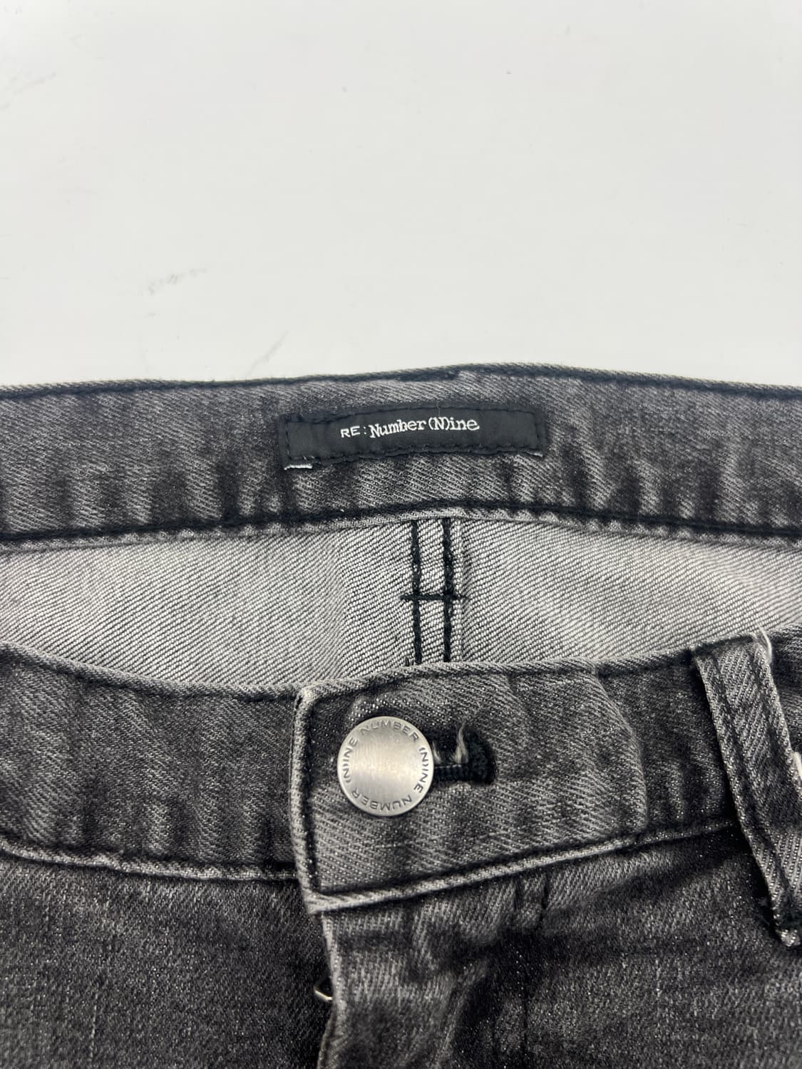 넘버나인 총알 스트레치 그런지 데님 복각판 상품이미지7