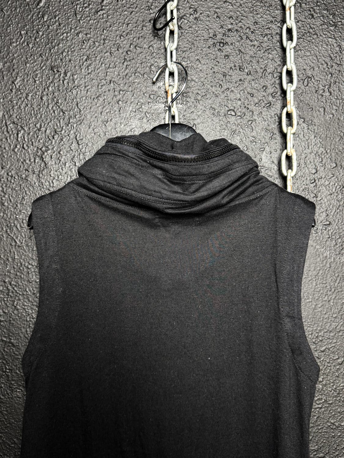 Burnings Sho - Black Gimic Hood Zip-Up 상품이미지10
