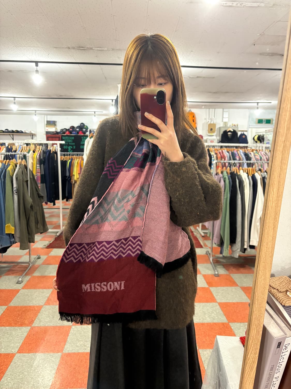 미쏘니 머플러 상품이미지1