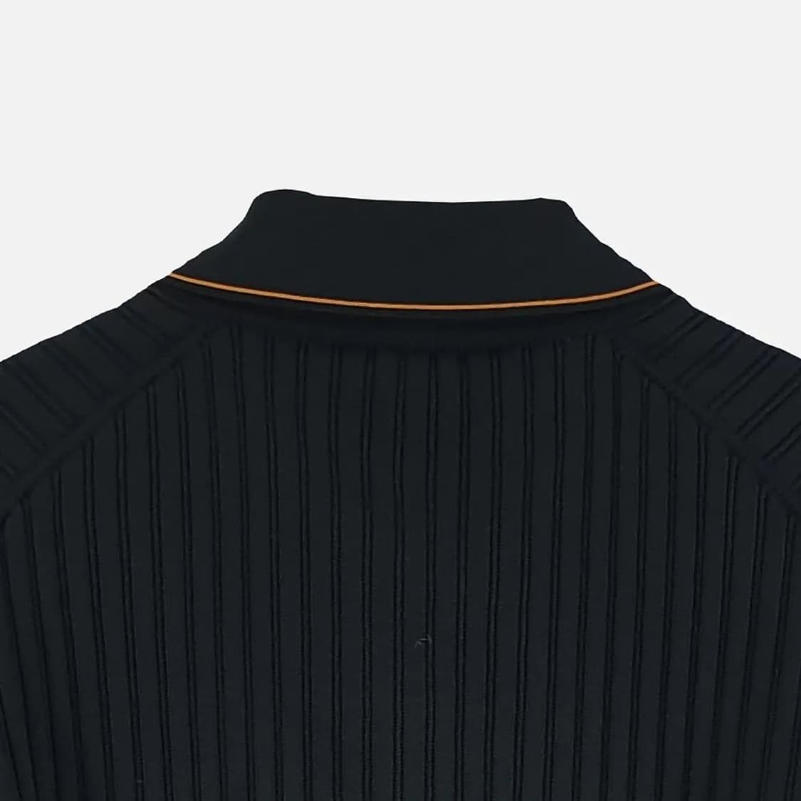 DKNY 블랙 남자 카라 니트 M N4955 상품이미지3