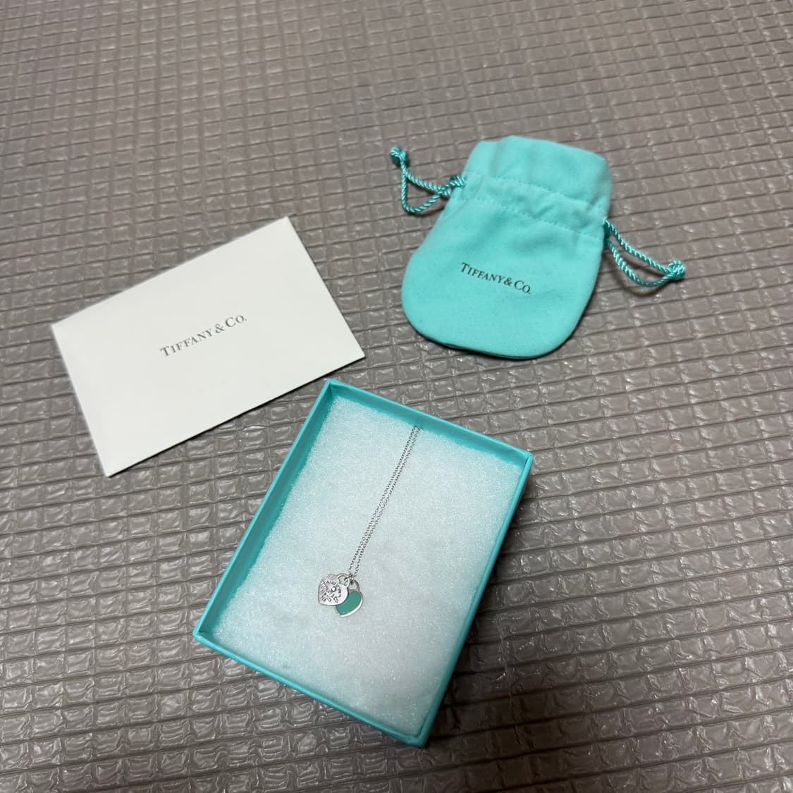 티파니앤코 리턴 투 티파니 더블 하트 다이아 목걸이 상품이미지2