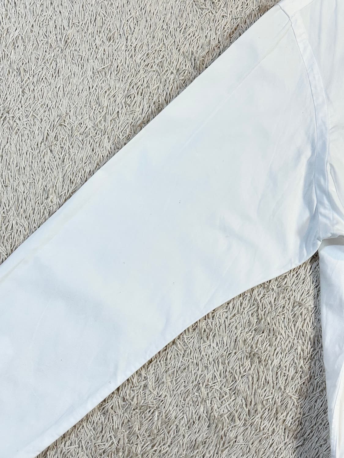 폴로 랄프로렌 신형 네이비포니 솔리드 셔츠 화이트 상품이미지4