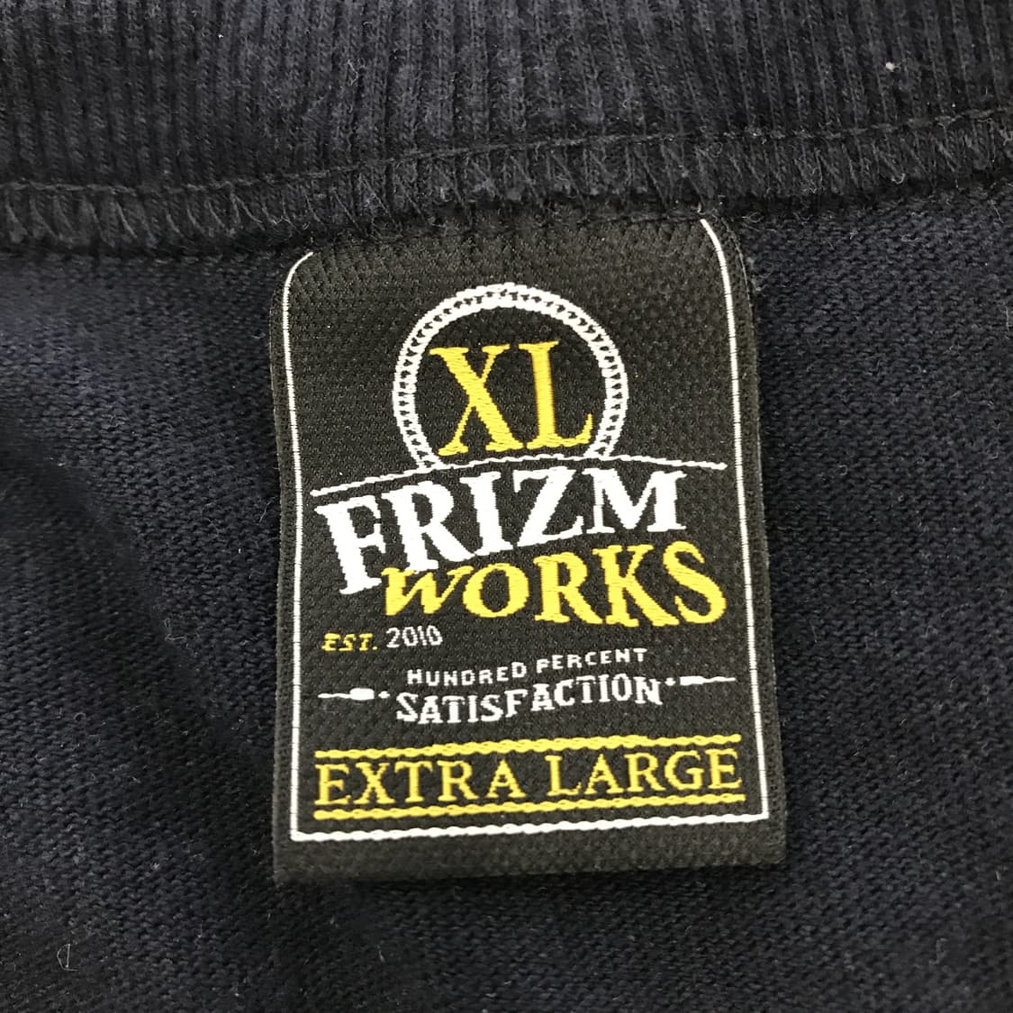 프리즘웍스 헨리넥 롱슬리브 네이비[XL] 상품이미지4