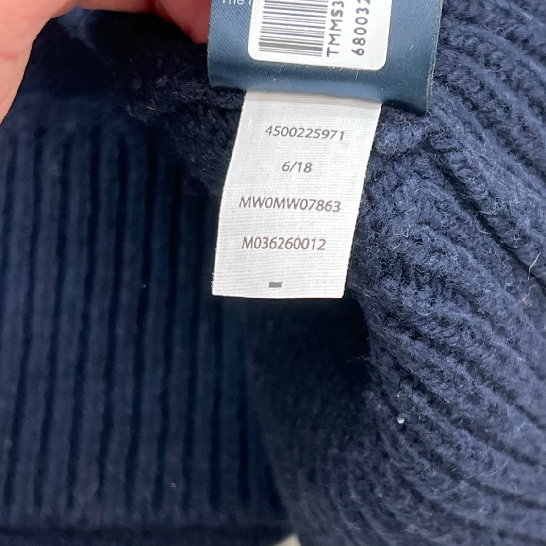 타미힐피거 빅로고 니트 r2263 상품이미지8