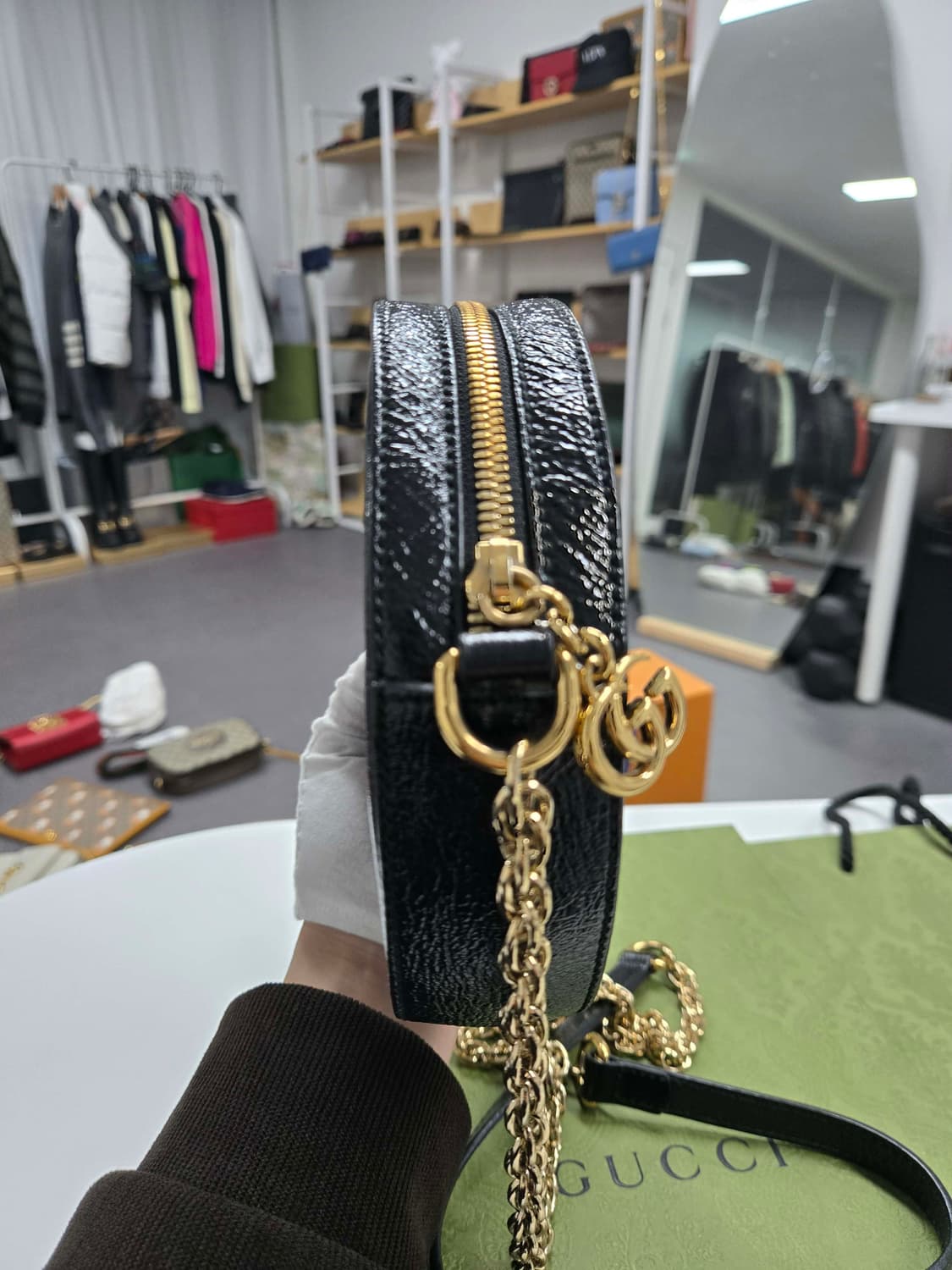 [40%할인] 구찌 오피디아 GG 라운드백 상품이미지4