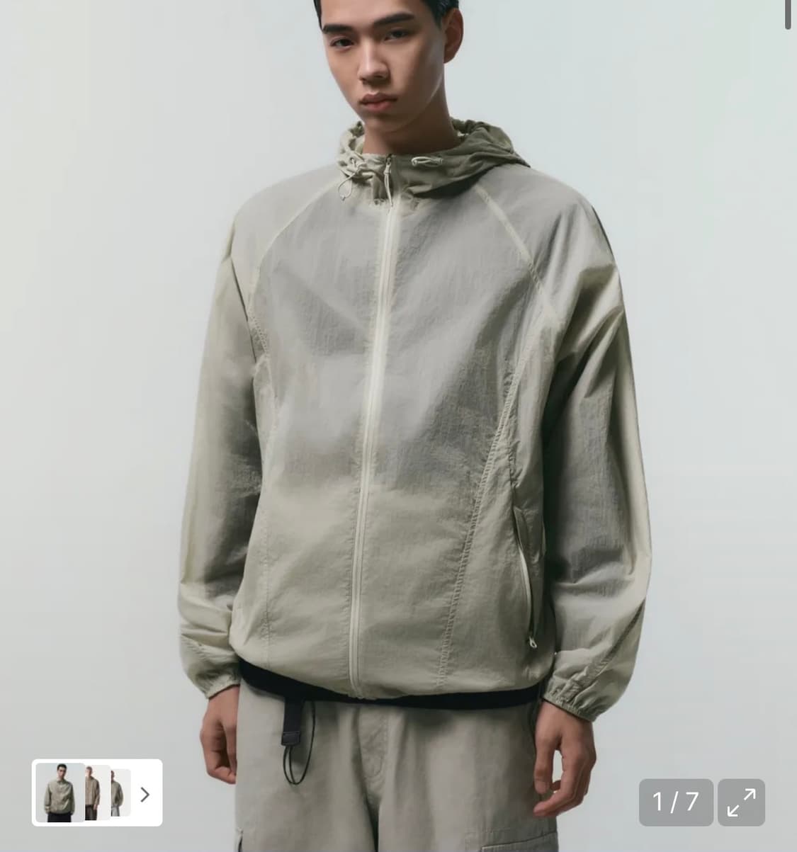 무신사스탠다드 시어 윈드브레이커 재킷 상품이미지1