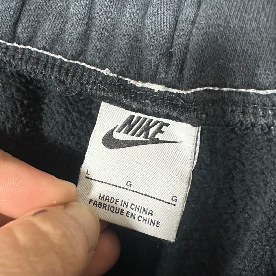 ✨ (세트) 나이키 더블 빅스우시 블랙 기모 후드 팬츠 상품이미지8