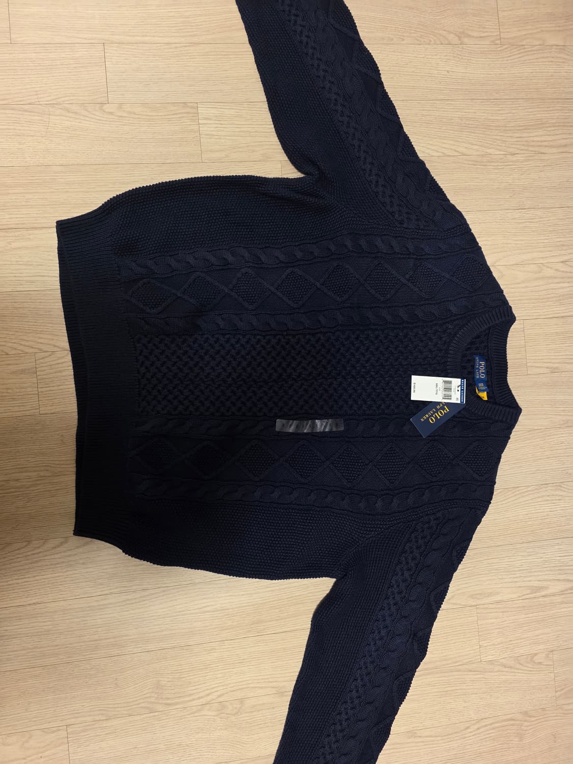 (새제품)폴로 랄프로렌 피셔맨 니트 네이브 XXL 2XL 110 상품이미지2