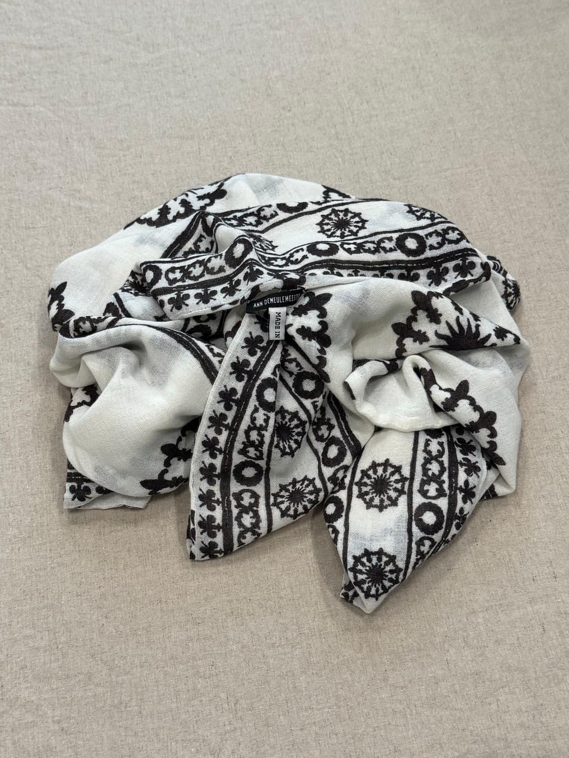 앤드뮐미스터 09ss 린넨 스카프 상품이미지4