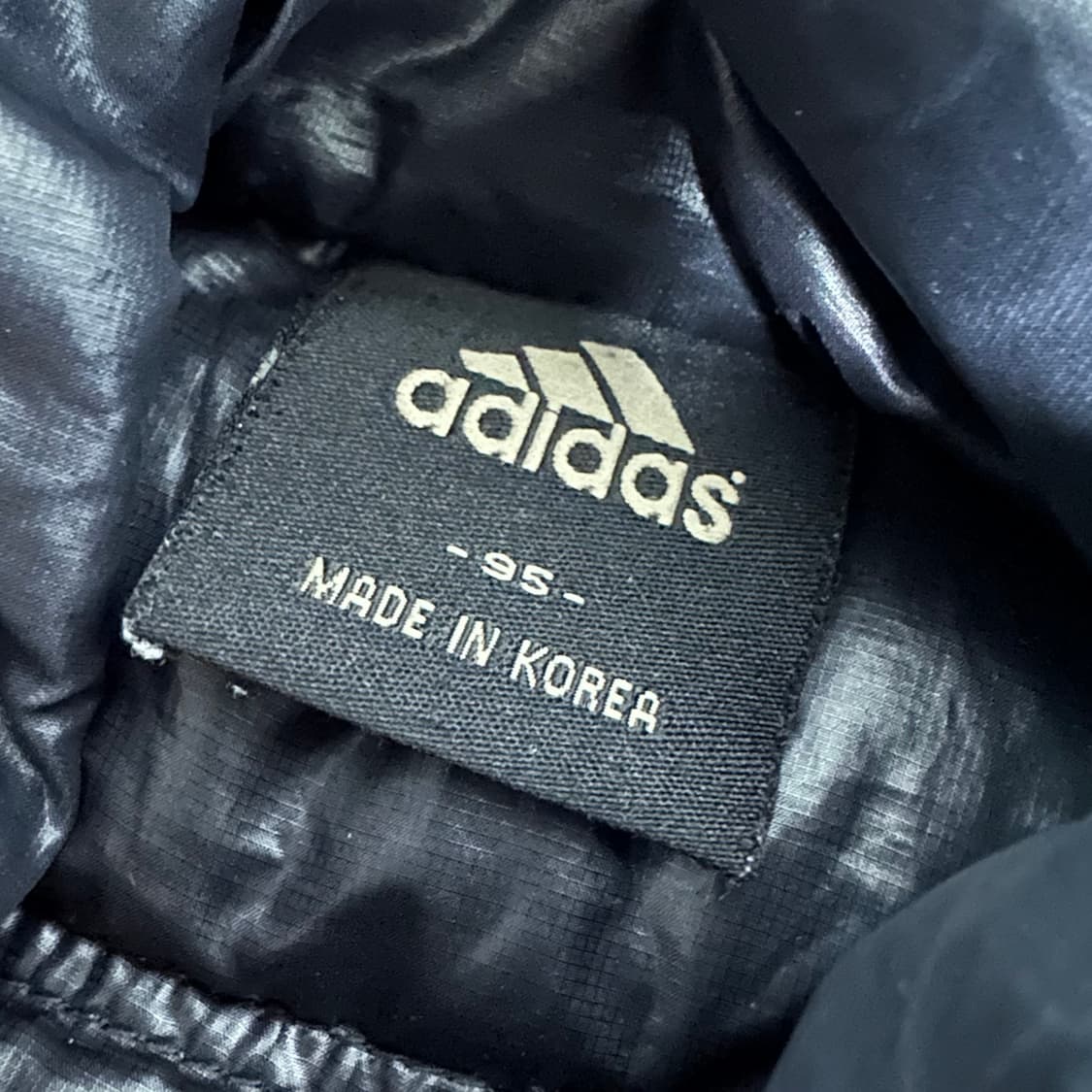 아디다스 경량패딩 블랙 M(95) 상품이미지3
