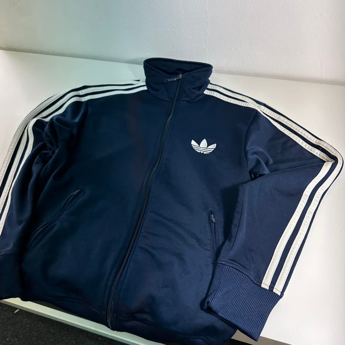 95 아디다스오리지널 네이비 파이어버드 트랙탑 져지 상품이미지2