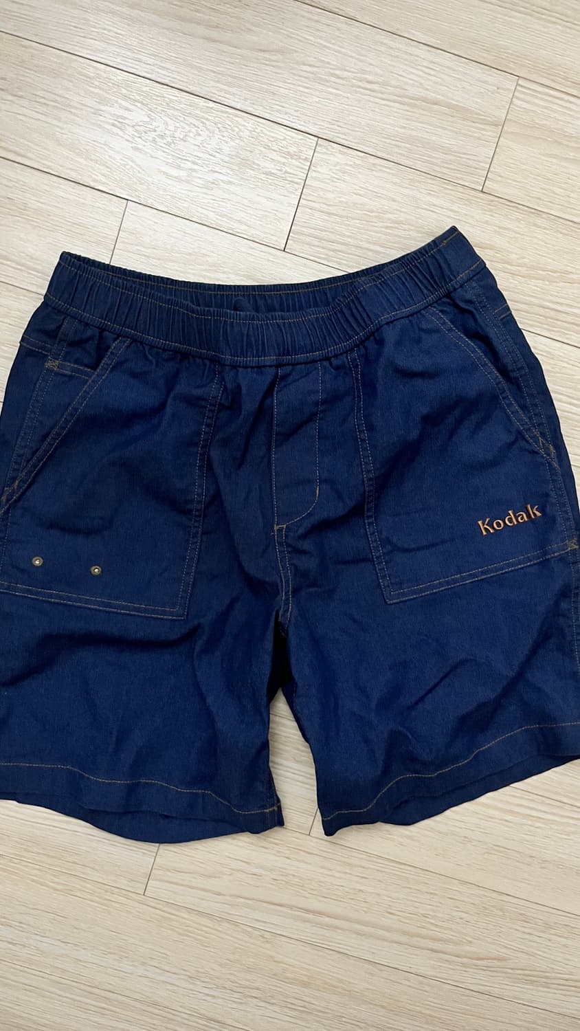 코닥(KODAK) 쿨맥스 데님 4부 반바지 상품이미지1