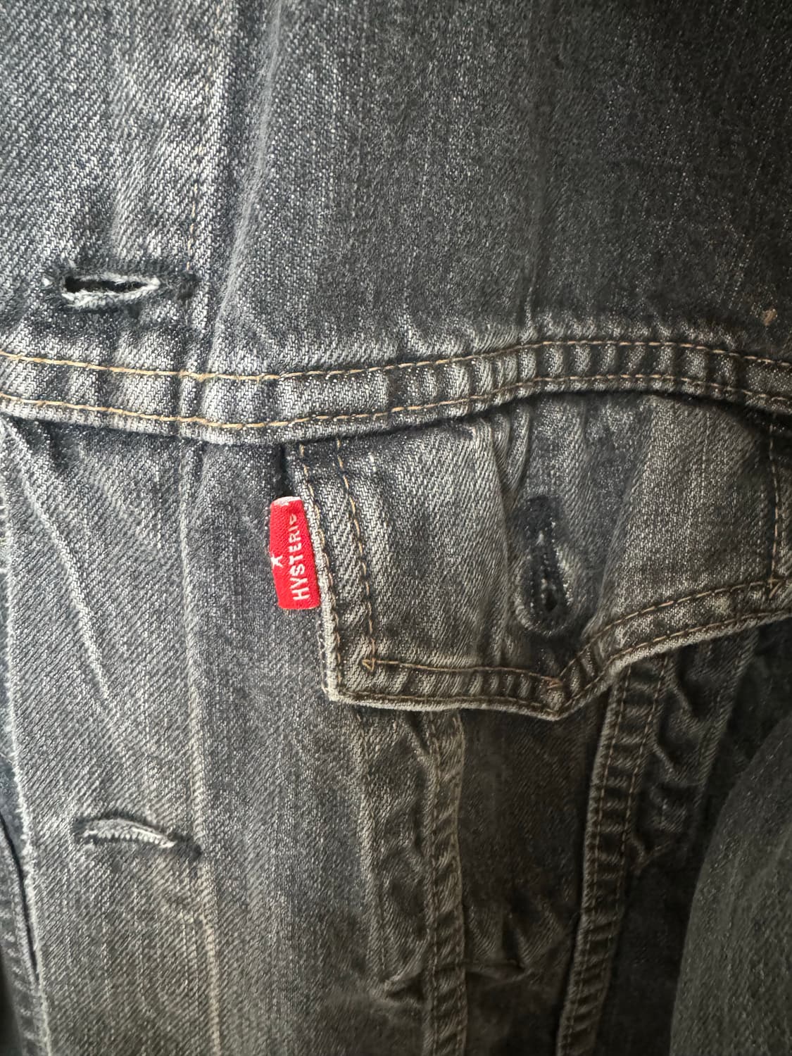 히스테릭 글래머 데님자켓 상품이미지4