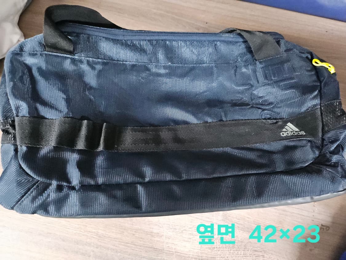 아디다스 네이비 스포츠 더플백 42x23 상품이미지1
