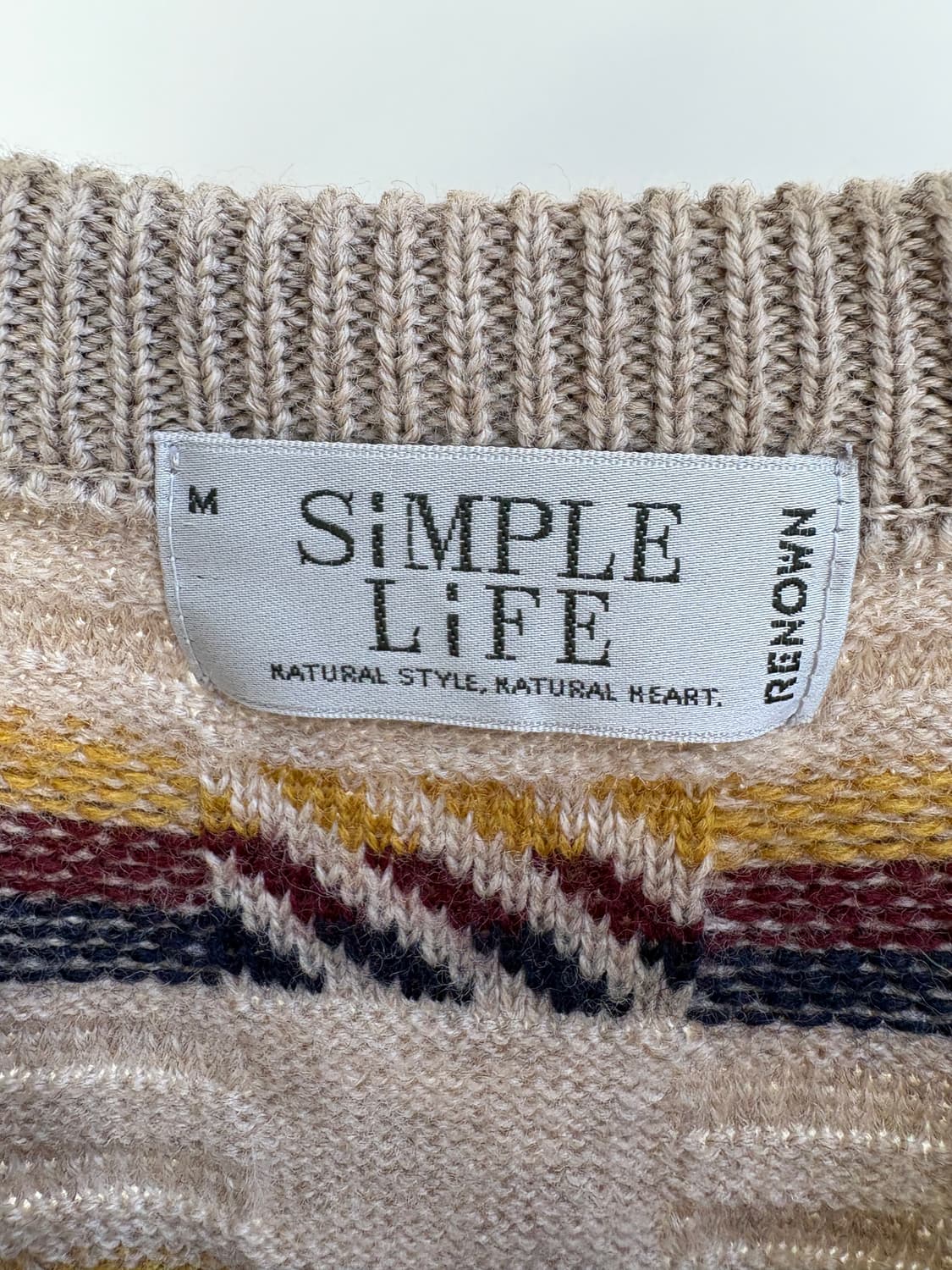 SIMPLE LIFE (Made in Japan) 니트 상품이미지6