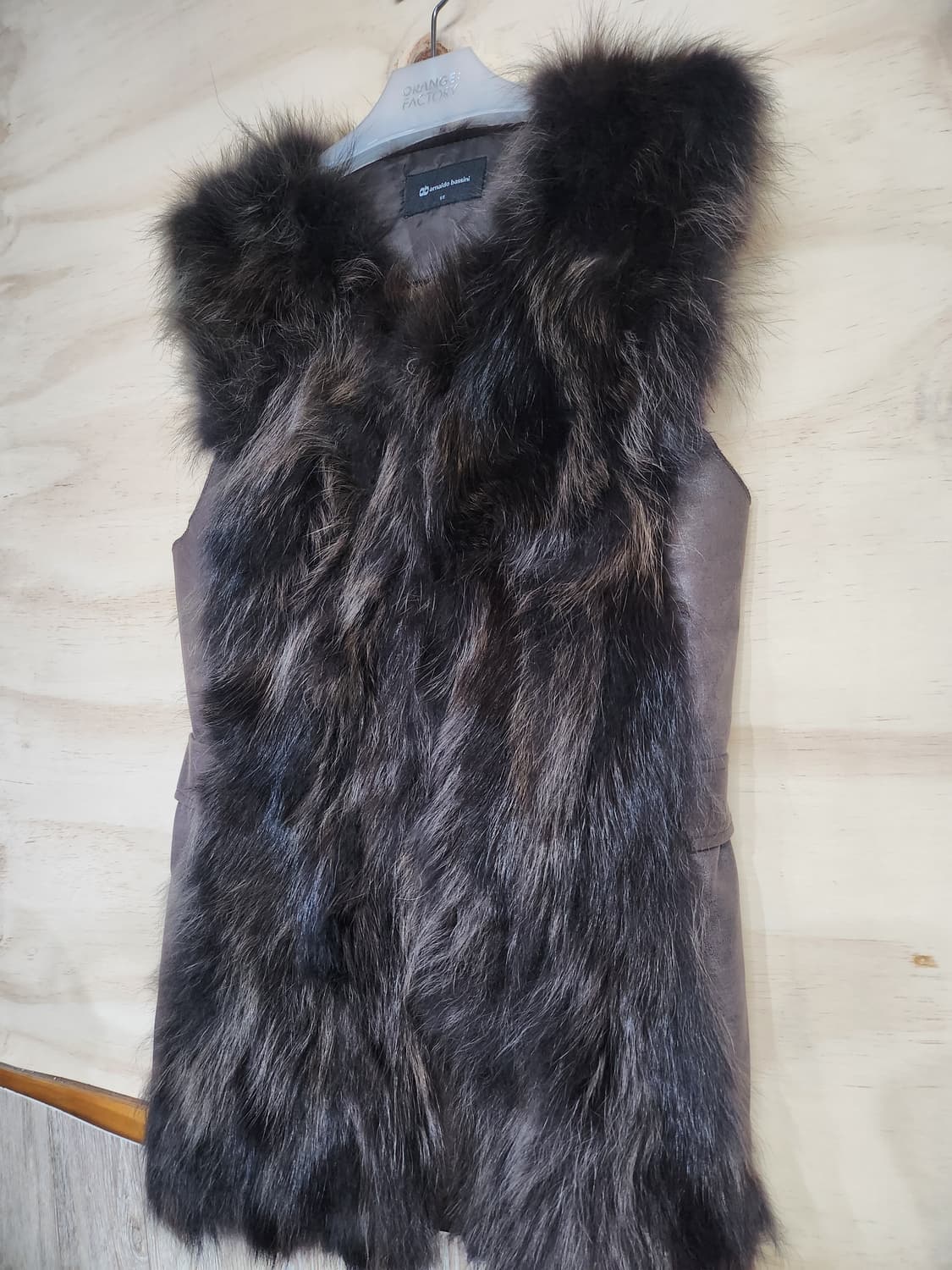 337) 아놀드바시니 라쿤퍼 베스트 조끼 상품이미지3