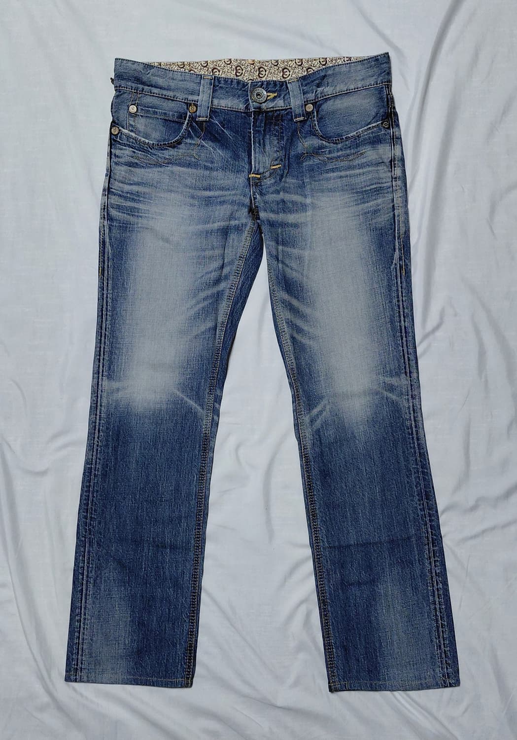 [L/32추천] 에드윈(EDWIN) 503 블루트립 커스텀 데님 팬츠 상품이미지1